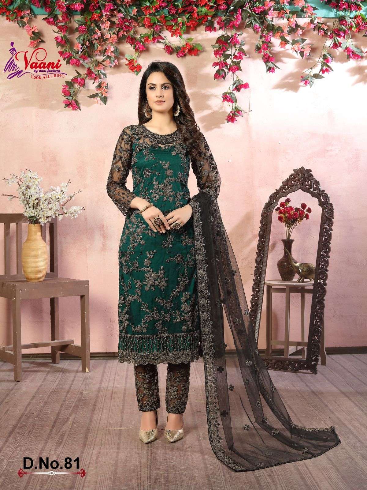 vaani vol 8 by dani creation straight suits designer straight dresses 