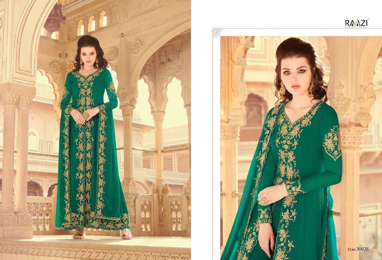 rama raazi catalogue zarkan series 30025 to 30032 heavy partywear sharara suits anarkali gown stylish indian catalogue suits collection wholesaler of catalogue suits in surat 