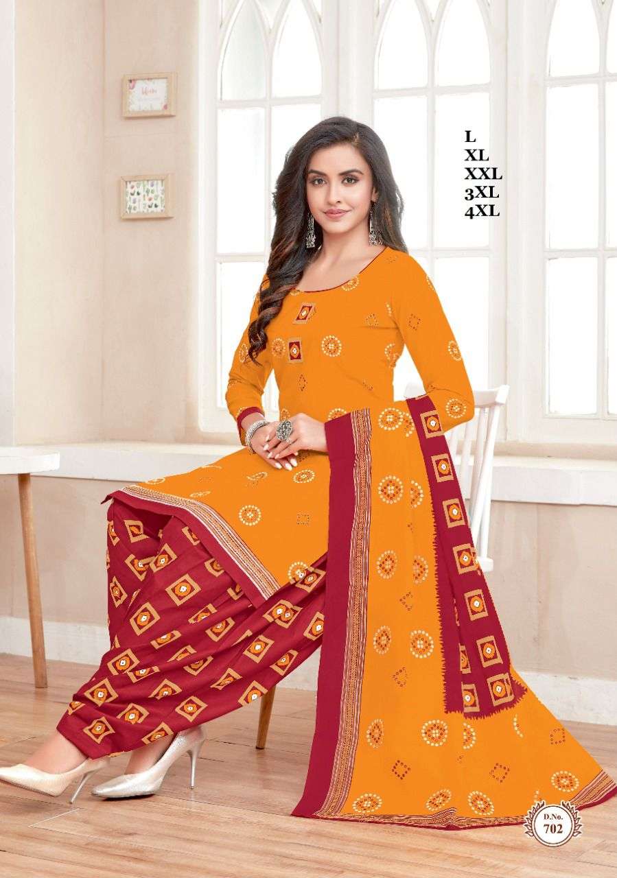 pranjana vol 7 series 702 to 713 pure cotton printed suits readymade salwar suit with pocket style