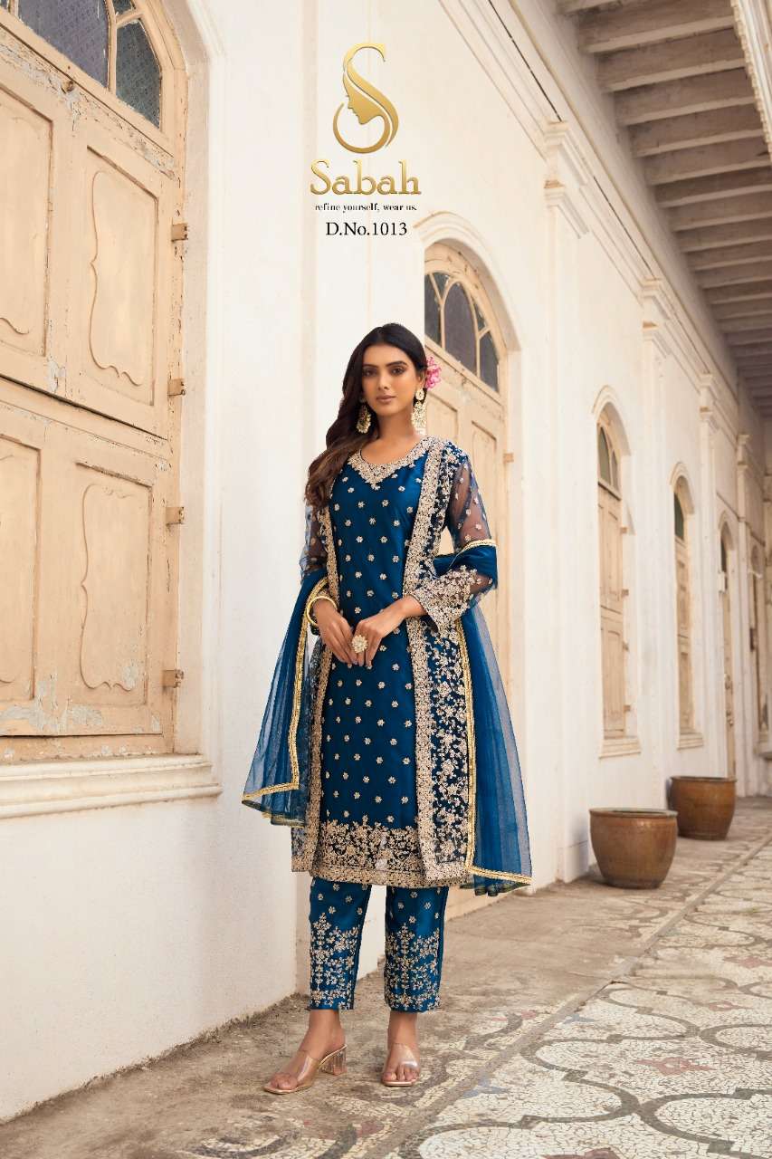 sabah catalogue khwaab series 1011 to 1016 heavy designer partywear dresses indian catalogue dresses collection designer partywear suits 