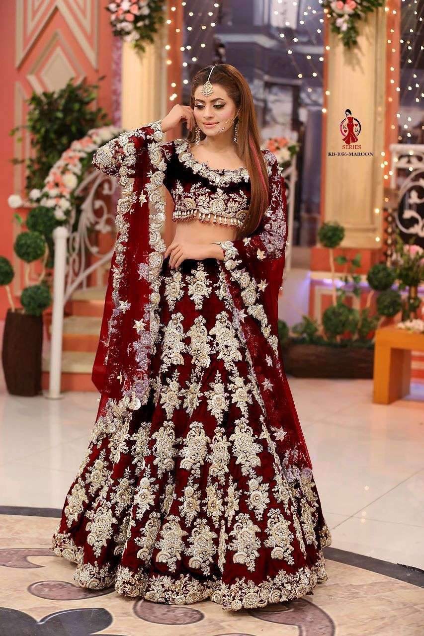 Best Type Of Fabrics Popular Designs Bridal Lehengas In Affordable Price In  Delhi. at best price in Delhi