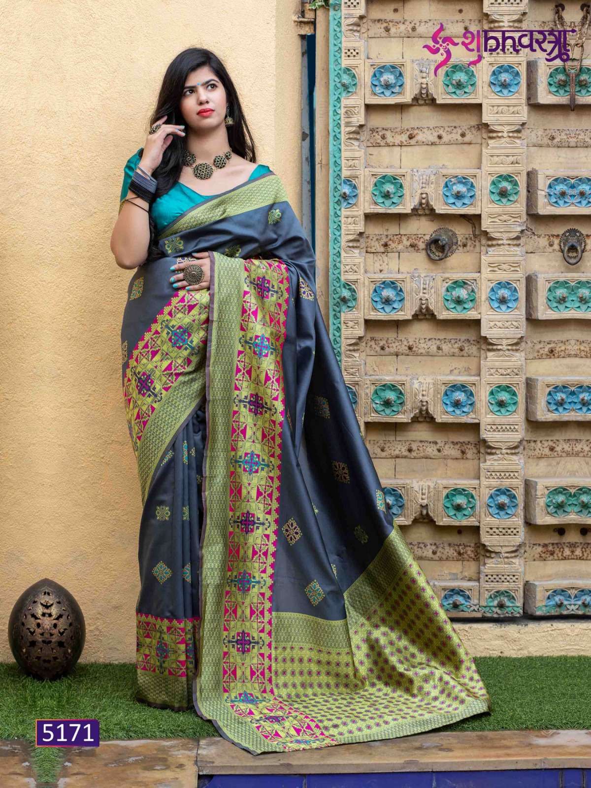 shubhvastra minakari vol 1 exclusive banarasi silk saree collection indian banarasi saree collection