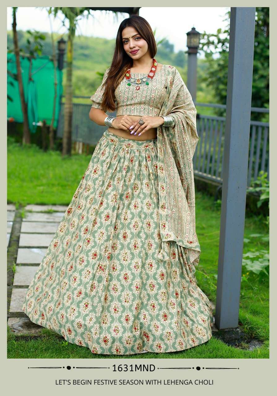 lehenga choli chanderi cotton designer printed lehenga choli for summers elegant lehenga choli collection lehenga in cheap price 