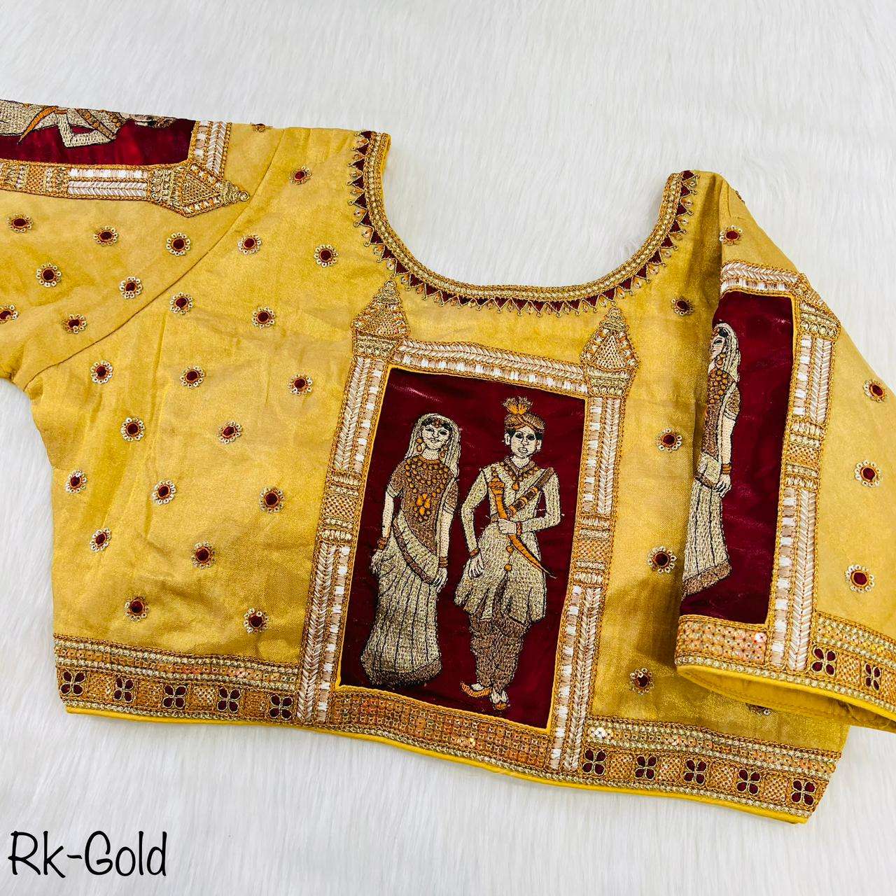 raja rani wedding blouse heavy embroidery bridal work blouse heavy embroidery only blouse wholesaler 