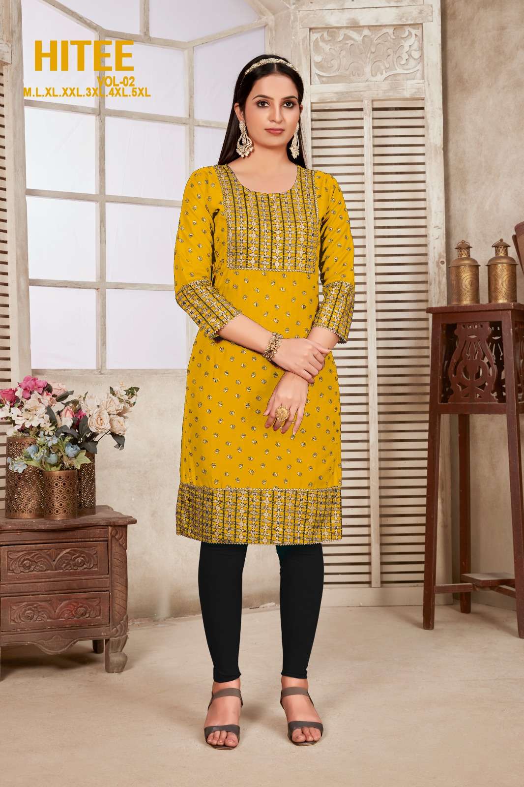 PRINTED FANCY 3PCS LONG KURTI MASAKALI at Rs 1299