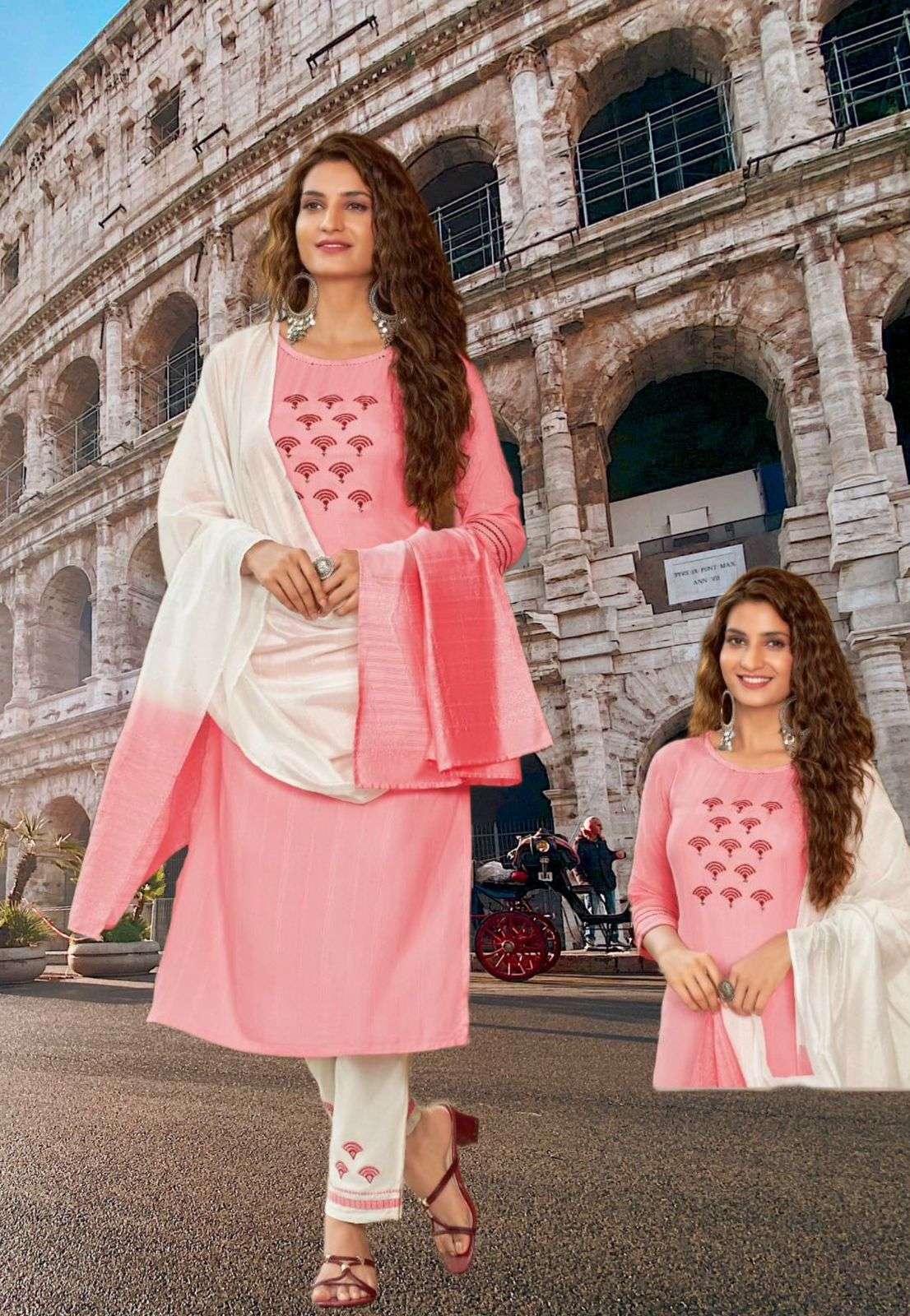 super hit design restock name pritam catalogue fancy viscose special collection straight suit readymade dailywear simple elegant readymade suits 