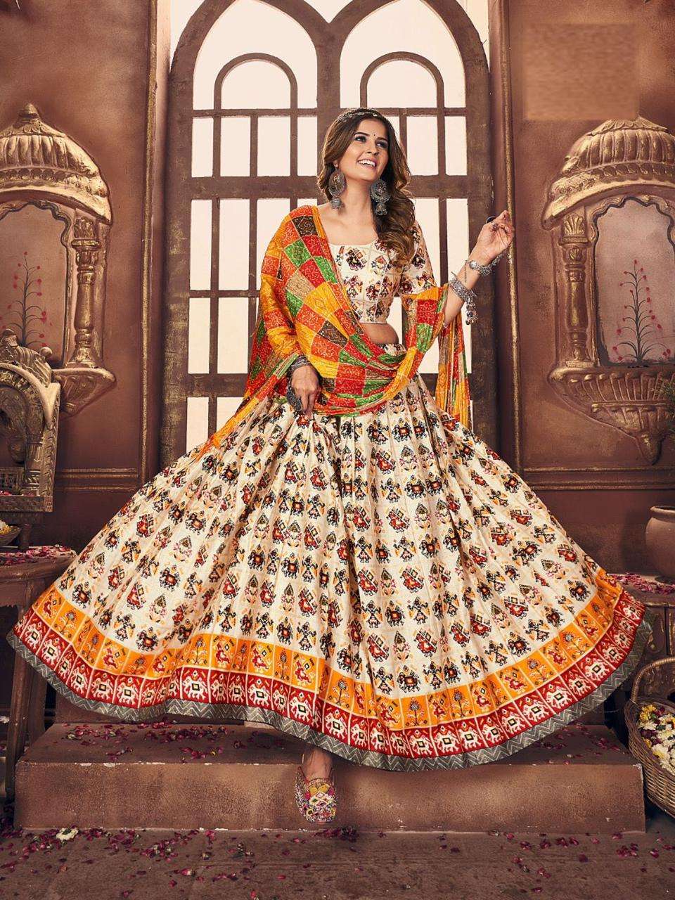 utsav vol 2 ready to wear traditional lehanga blouse dupatta set navratri designer chaniya choli lehenga choli for navratri best quality cheap price navratri chaniya choli 