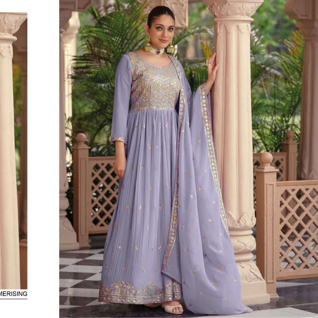 zaveri readymade collection catalogue apshra series 1145 to 1148 readymade partywear heavy embroidery partywear gown collection designer partywear readymade anarkali suit  