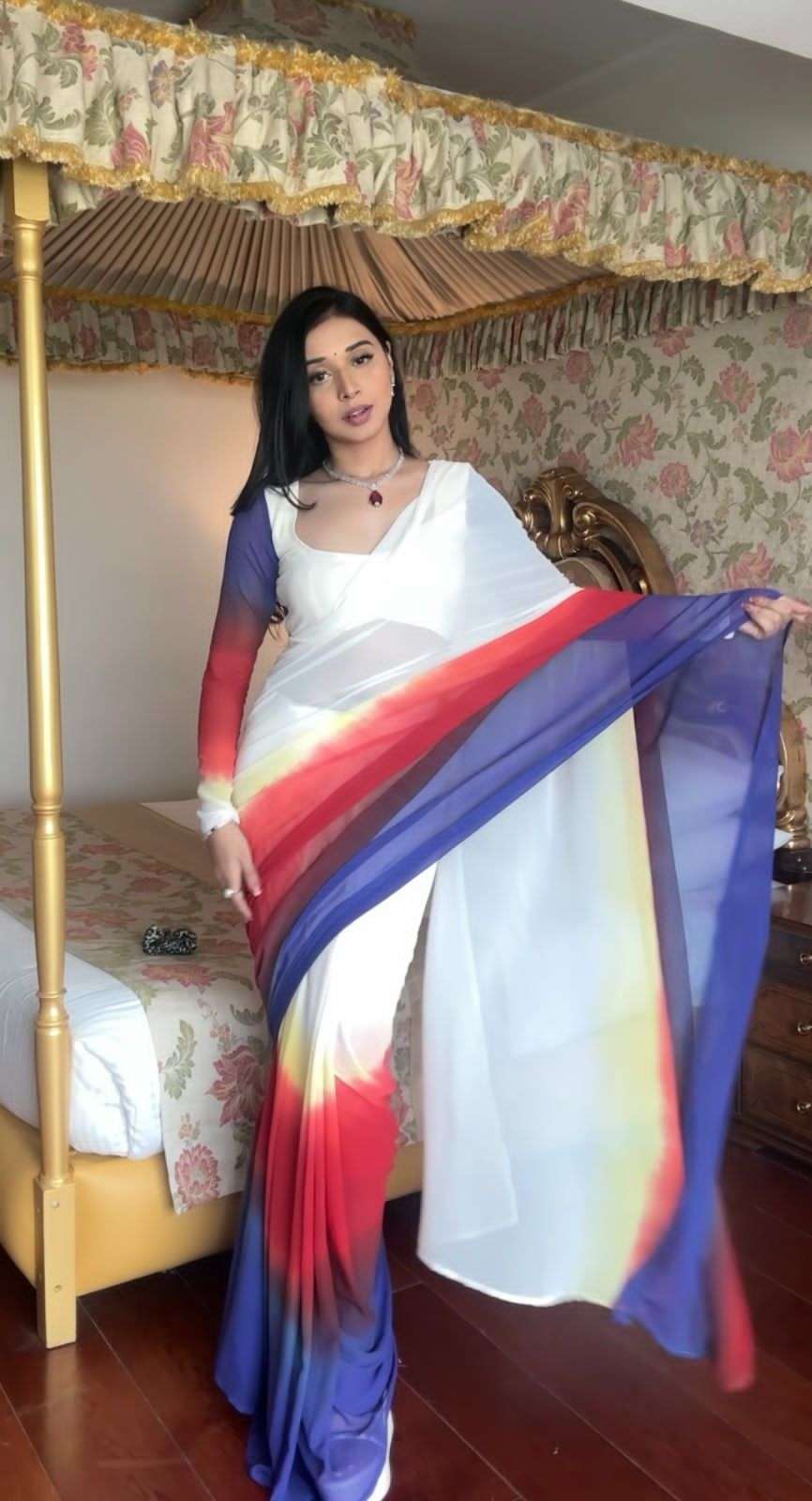 Buy Wear in a Moment saree, Handloom Khadi Cotton plain saree with border,  running blouse at Amazon.in
