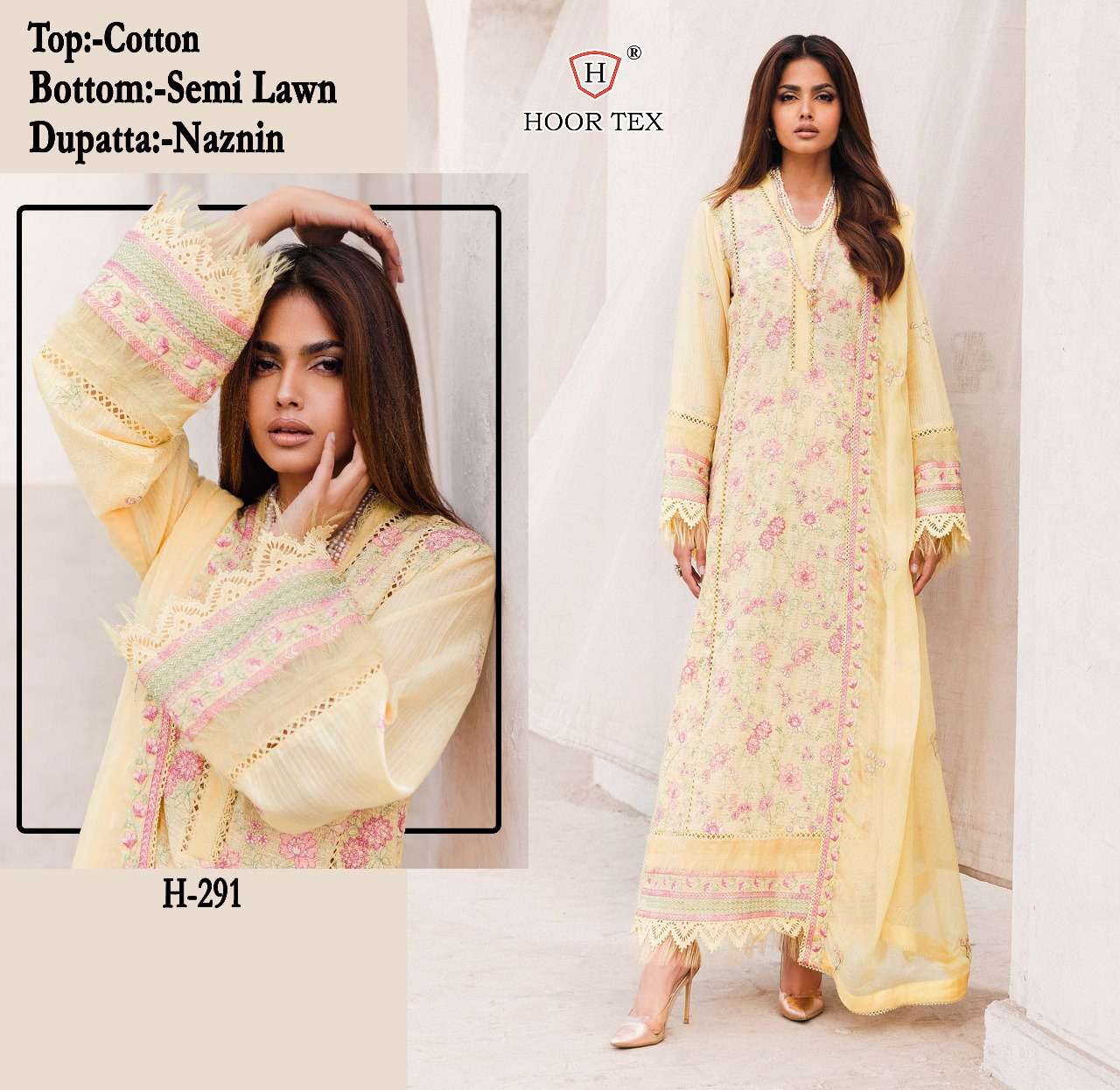 hoor tex heavy cotton h291 pakistani suit unstiched pakistani dresses collection cotton with heavy embroidery pakistani suit collection 