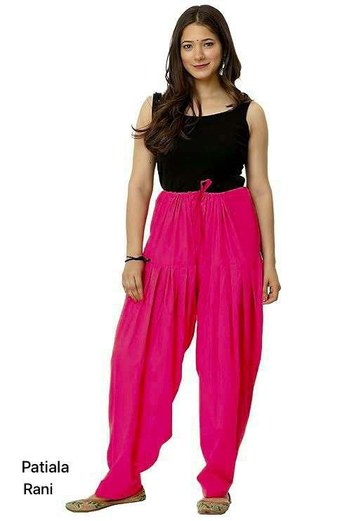 patiala bottom casual patiala bottom with pleats design in 6 colours fabric heavy rayon size  free size upto 40 waist string waist  bottom pant style