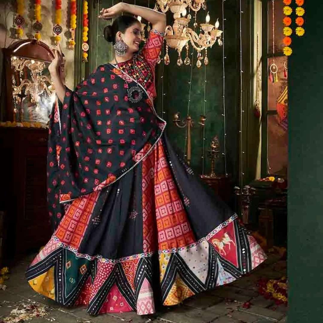 shubhkala new navratri 2024 new exclusive festival wear stitched navratri collection chaniya choli collection raas vol 12 series 2411 to 2416 navratri chaniya choli