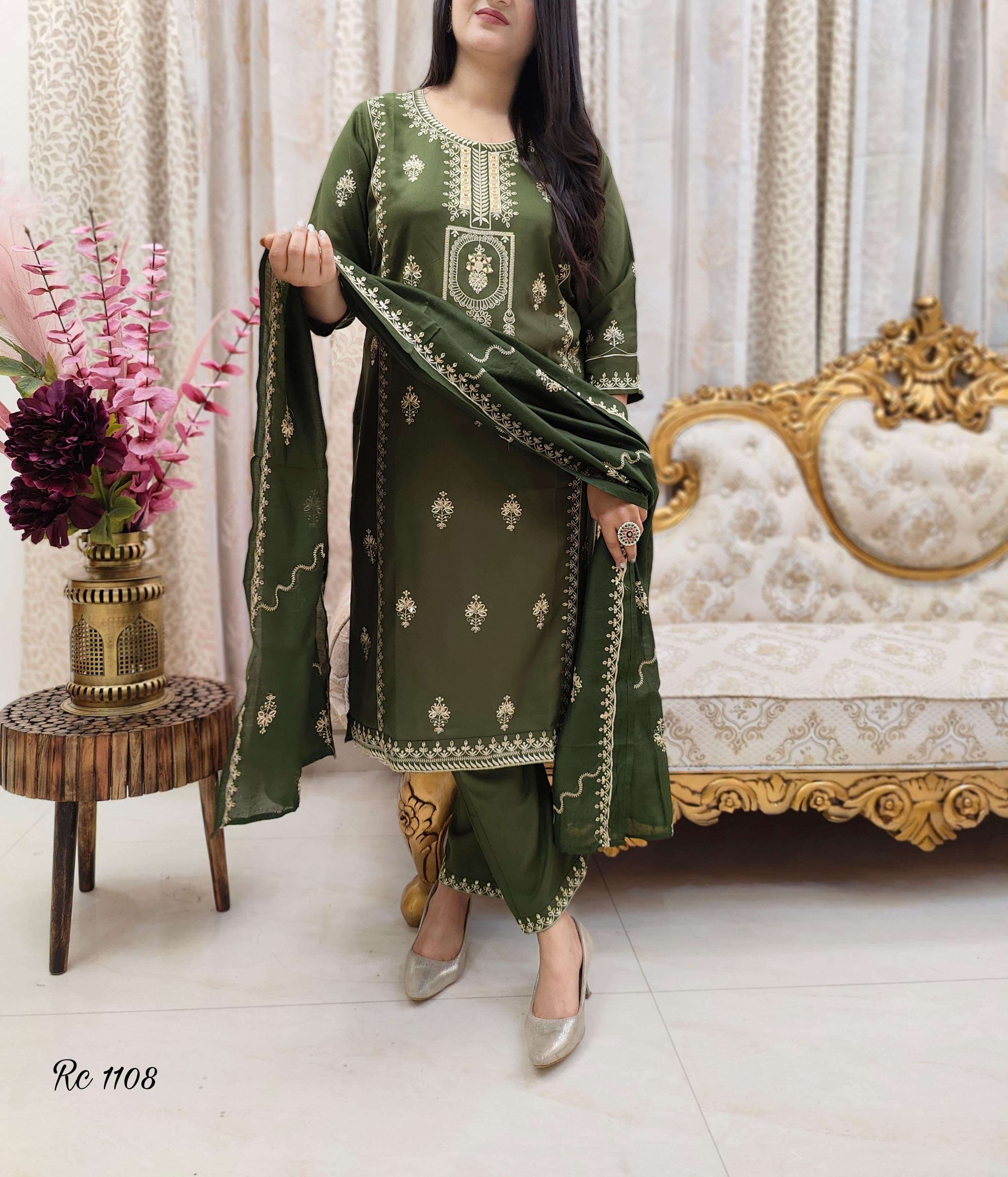 pakistani style readymate suit set festive special step into sophistication with our newly launched intricate thread embroidered suits readymade pakistani suit 