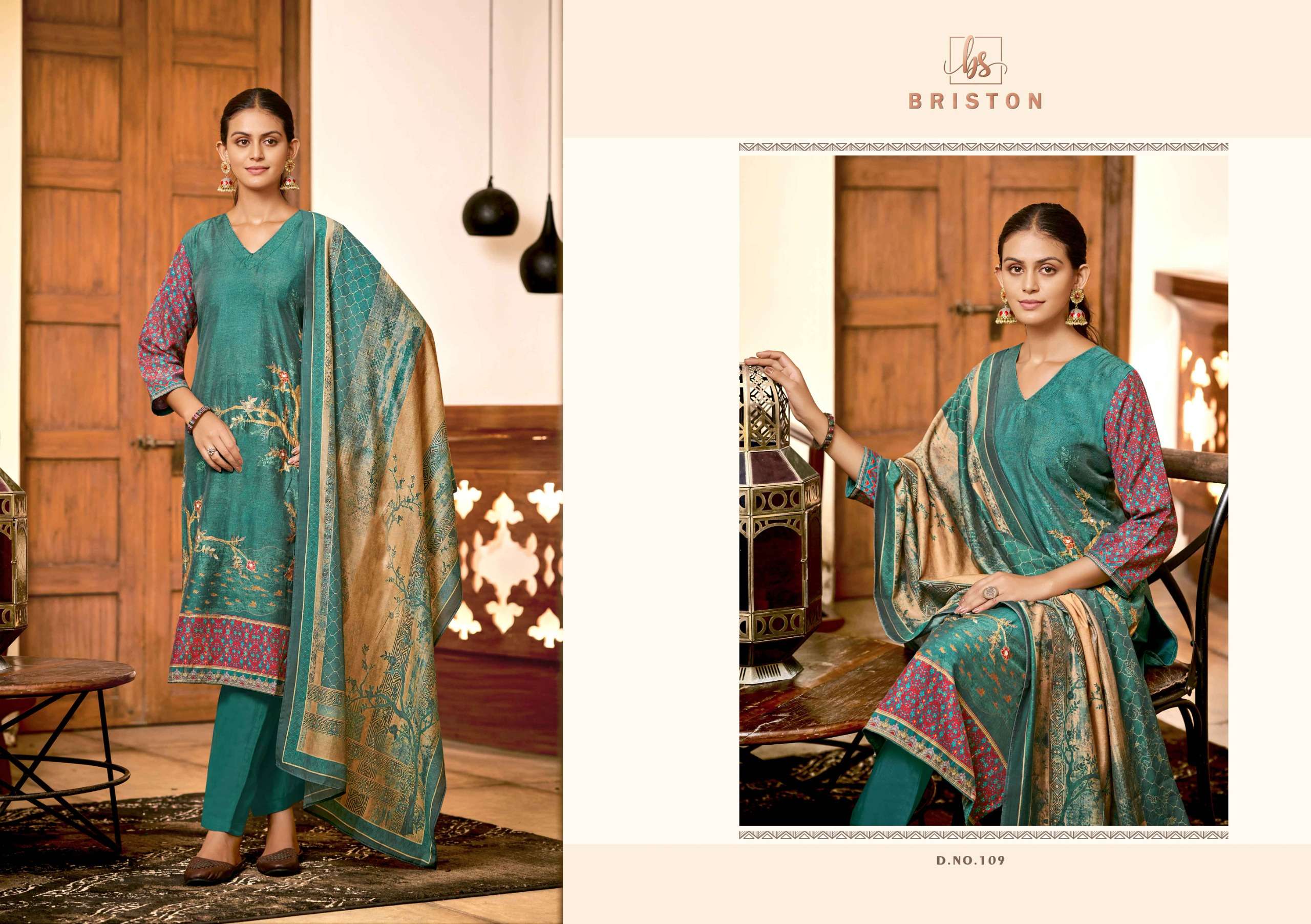 beriston present its new catalogue sparkle 3luxurious collection top pure viscose silk digital print bottom pure viscose santoon readymade suit designer readymade suit 