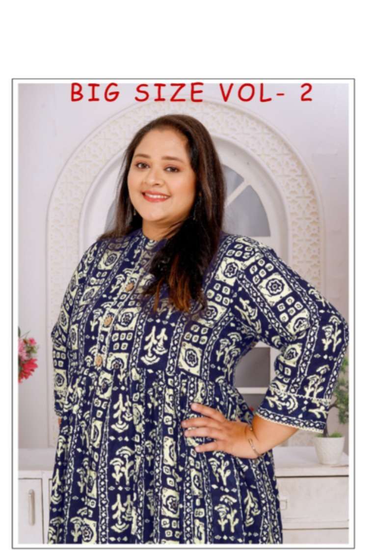 moksh international big size vol 2 kurtie premium riyon export quality long kurtie plus size big kurtie 3xl to 7xl reyon cotton kurtie 