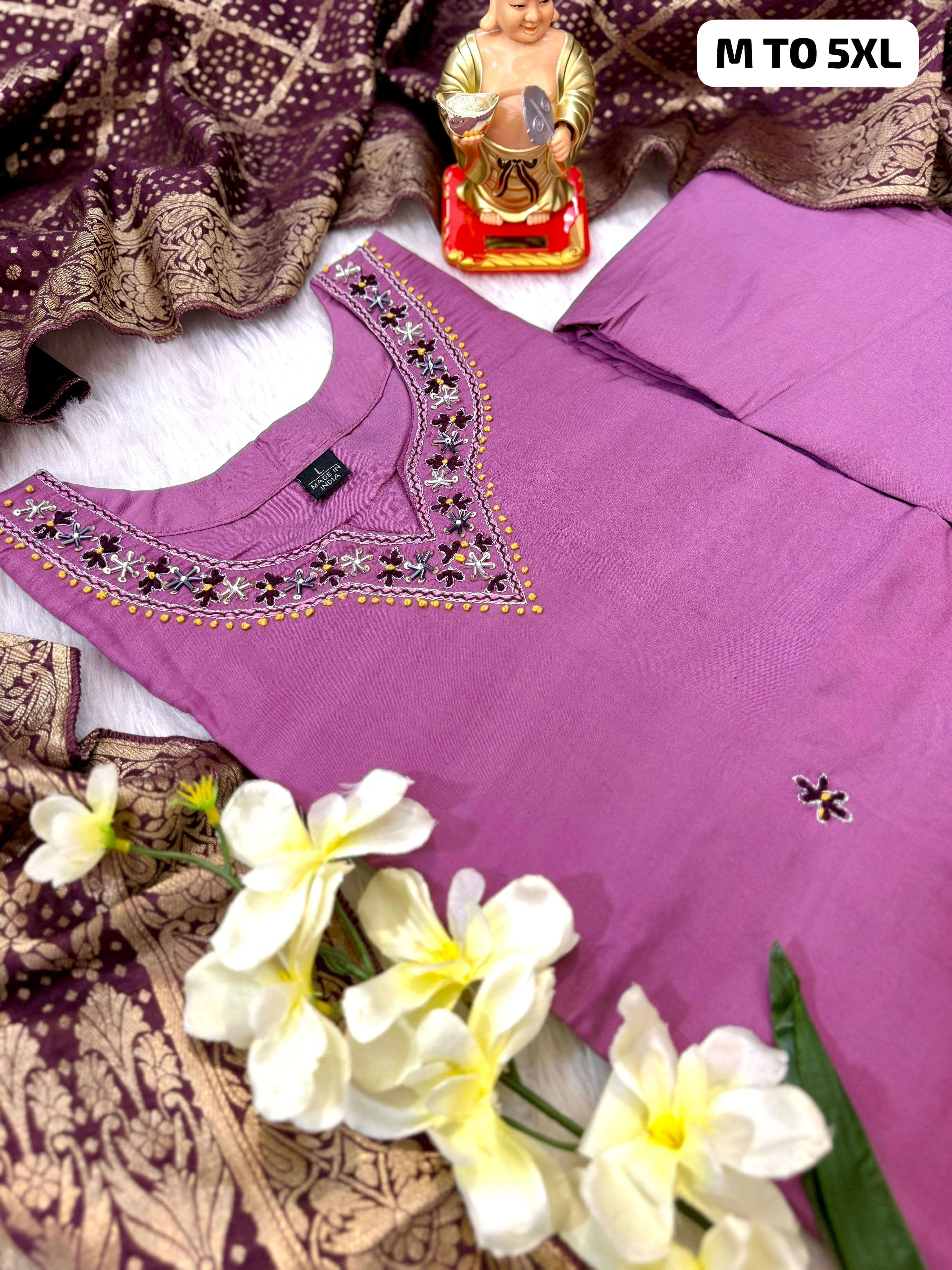 weekend getaways and vacays with our newly launched wedding season collections hand work  kurti with banarasi work on  dupatta pents set readymade dresses 