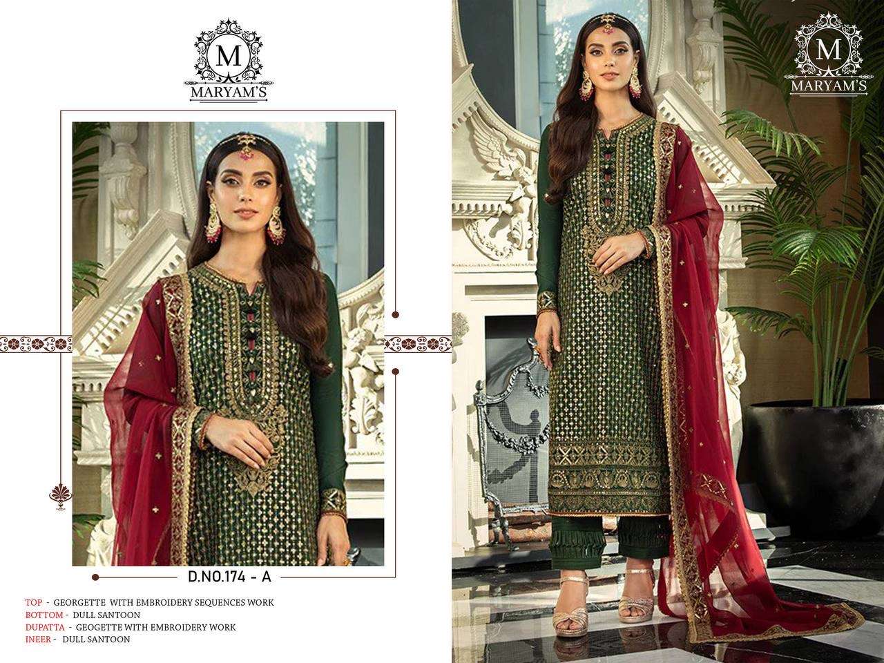 pakistani dresses launching exclusively pakistani festive n party wear collection maryams 174 fabric details top heavy faux georgette with embroidery sequence work