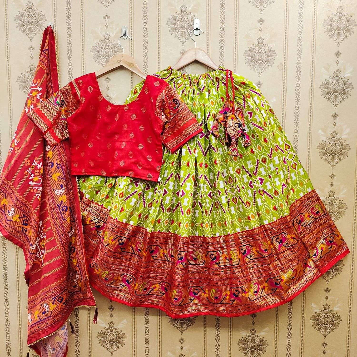 Buy Indian Kids Girl Dress, Rayon Lehenga Choli for Kids Girls, Lehenga  Choli for Baby, Girls' Cotton Lehenga Choli, Radha Lehenga Online in India  - Etsy