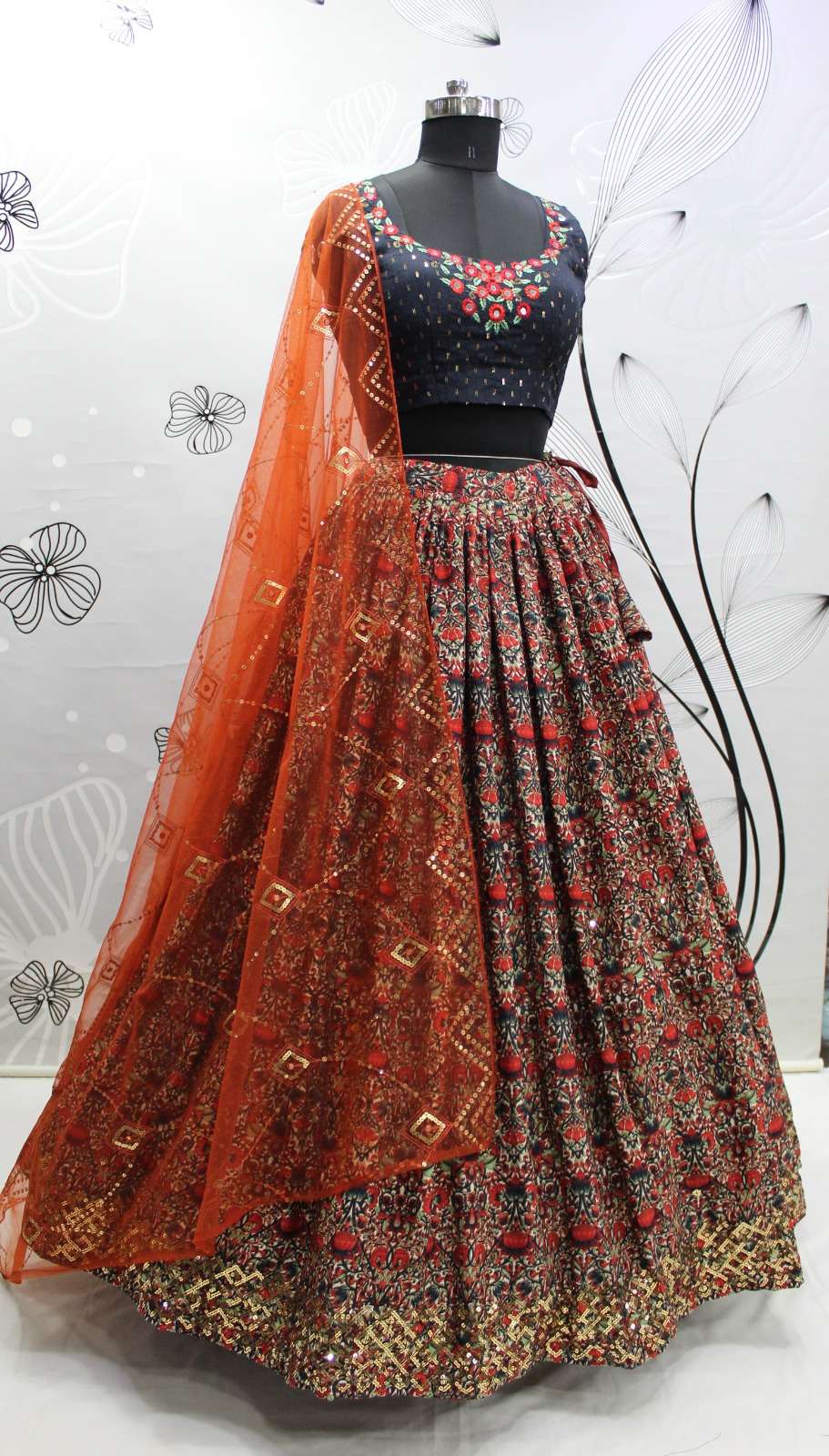 Buy Peony Pink and Maroon Imperial Patterned Bridal Lehenga Online in India  @Mohey - Mohey for Women