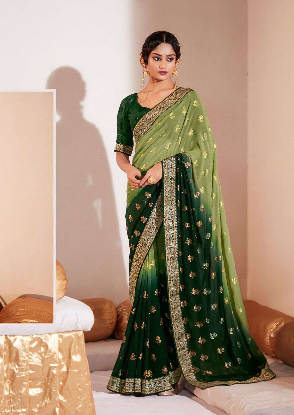 Saree Love - FULL SAREE BEAUTIFUL LESS BORDER WITH *FRILL... | Facebook