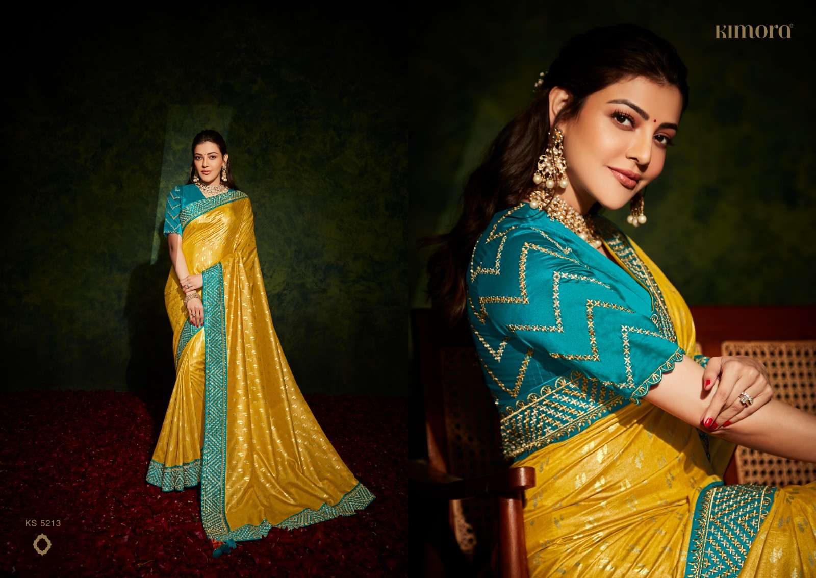Shree Trends Jimmy Georgette Wholesale Party Wear Saree Catalog