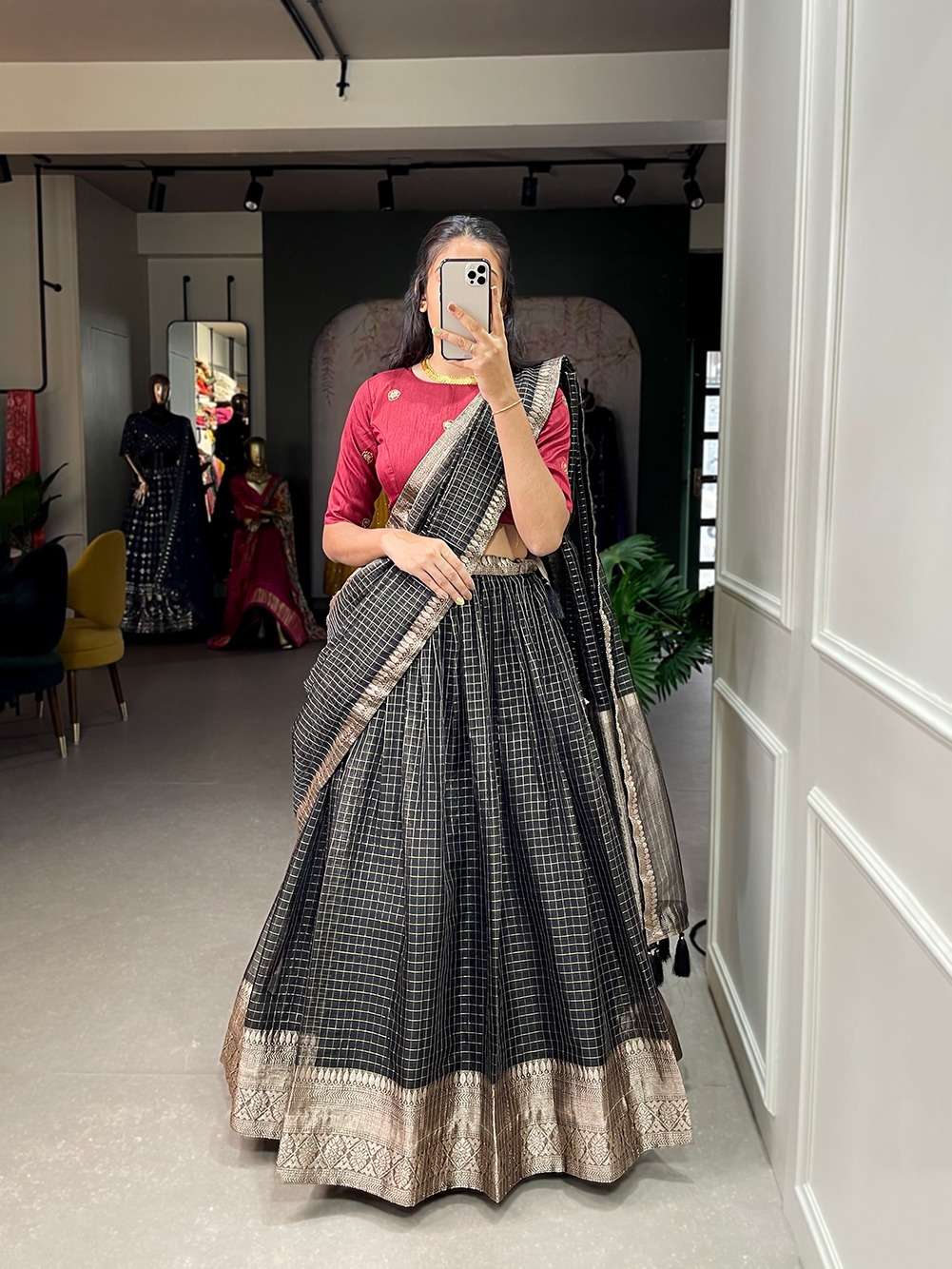 Green Color Premium Designer Party Wear Georgette Lehenga Saree, Wedding at  Rs 1799/piece in Surat