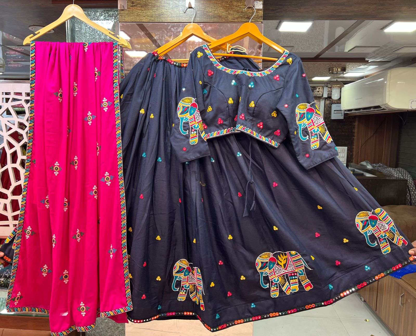 Ladies Chaniya Choli in Surat at best price by JJ Group Of Mills - Justdial