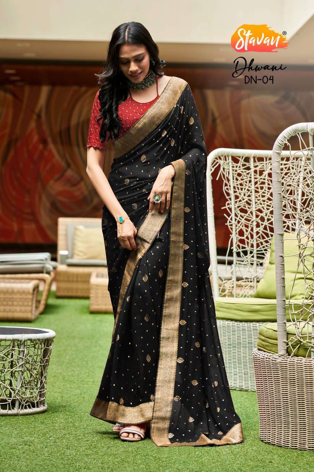 casual sarees bridal 122 design black red colour catalog wholesaler  discount - Swastik Wholesale | Catalog Wholesaler and Exporter of Kurtis,  Salwar Suits, Tunics, Sarees Festival Eid Collections 2022 CATALOG  WHOLESALER, DESIGNER