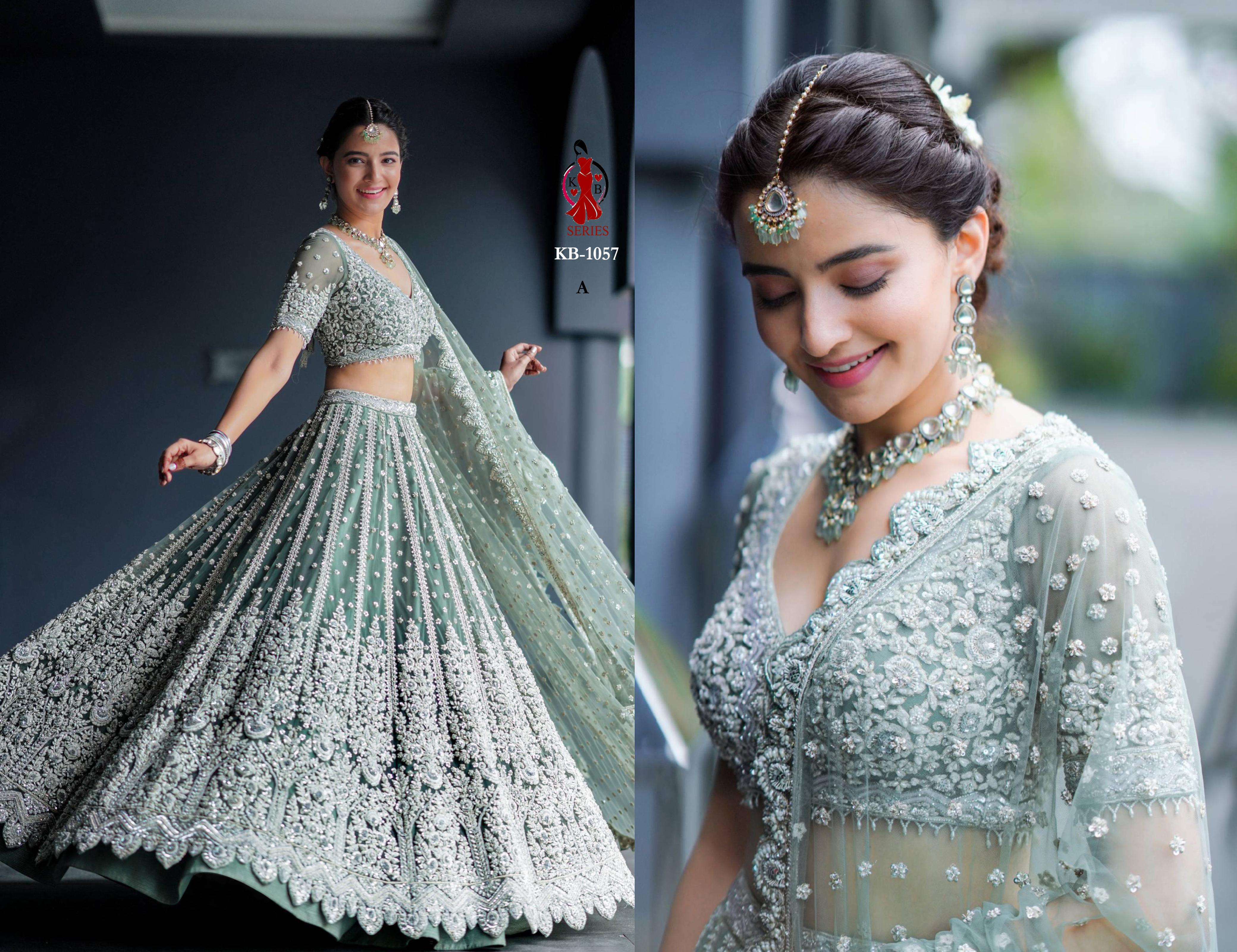 30 Bridal Lehengas with Long Blouse that are Every Bit Stunning! |  WeddingBazaar