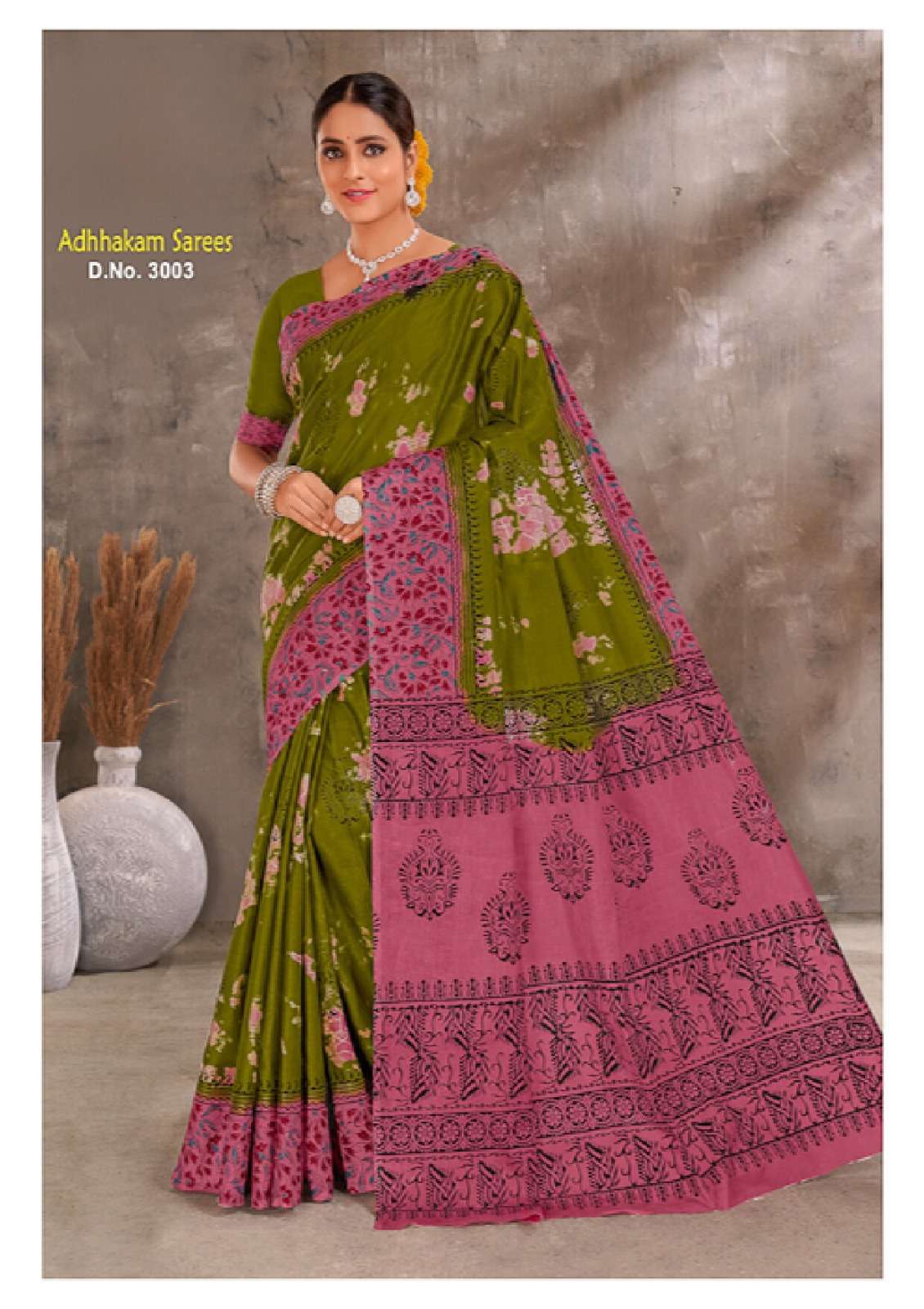 Fuchsia Hand Block Printed Cotton Saree – Vibrant and Vivacious | Kiran's  Boutique